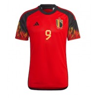 Belgien Romelu Lukaku #9 Hemmatröja VM 2022 Kortärmad